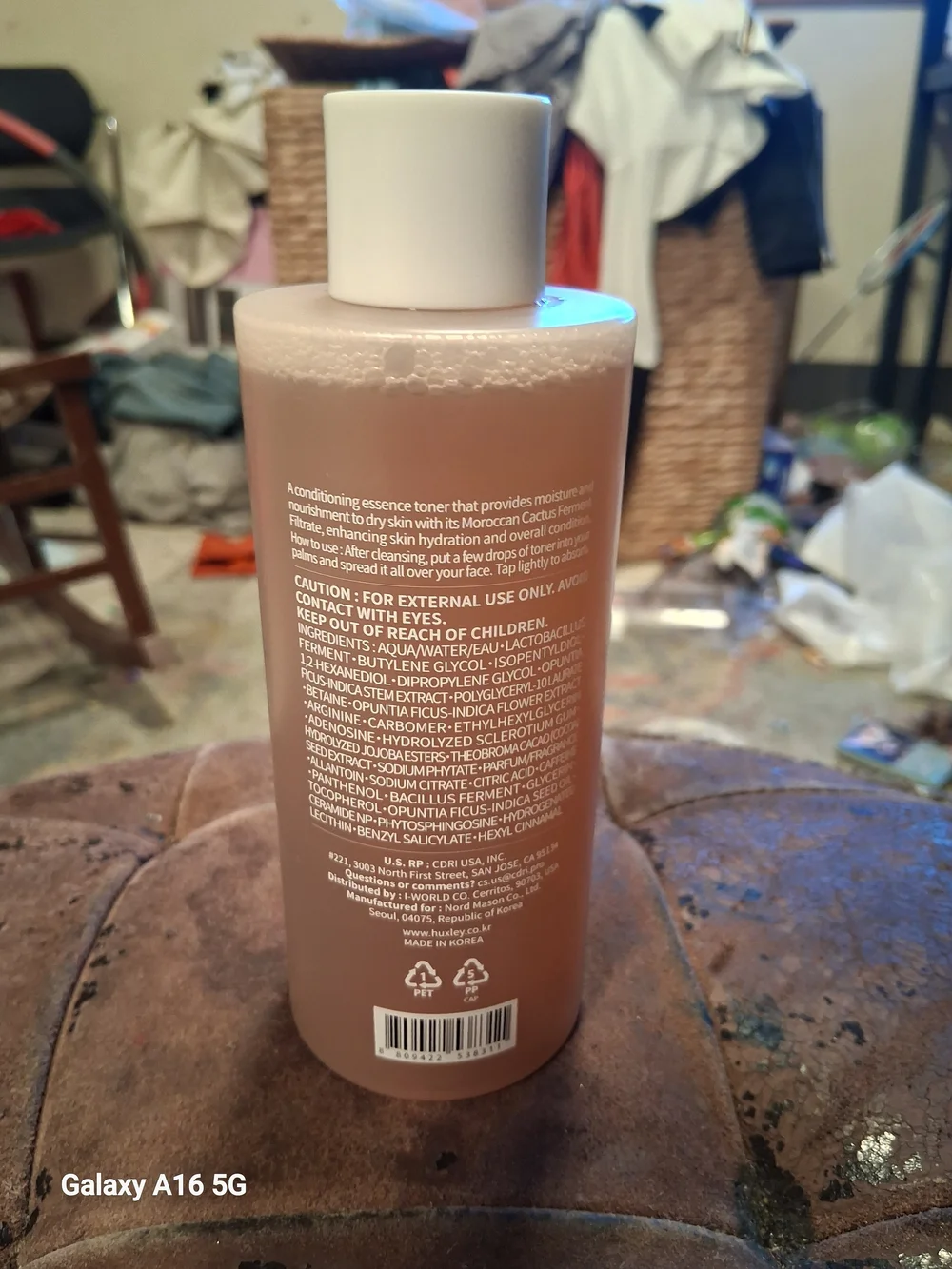 Secret of Sahara Conditioning Essence Toner — Pink